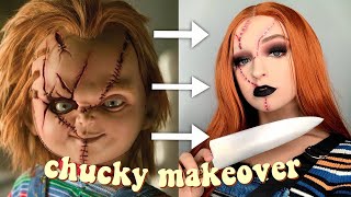 turning myself into chucky for spooky season by MARS 47,275 views 4 years ago 22 minutes