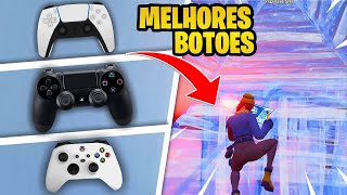 A *MELHOR CONFIGURAÇÃO* DE BOTÕES PARA CONSOLE/CONTROLE DO FORTNITE! MELHORES BINDS! PS4/PS5/XBOX/PC