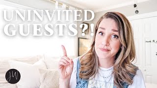 How To DEAL with UNINVITED GUESTS at Your Wedding?!