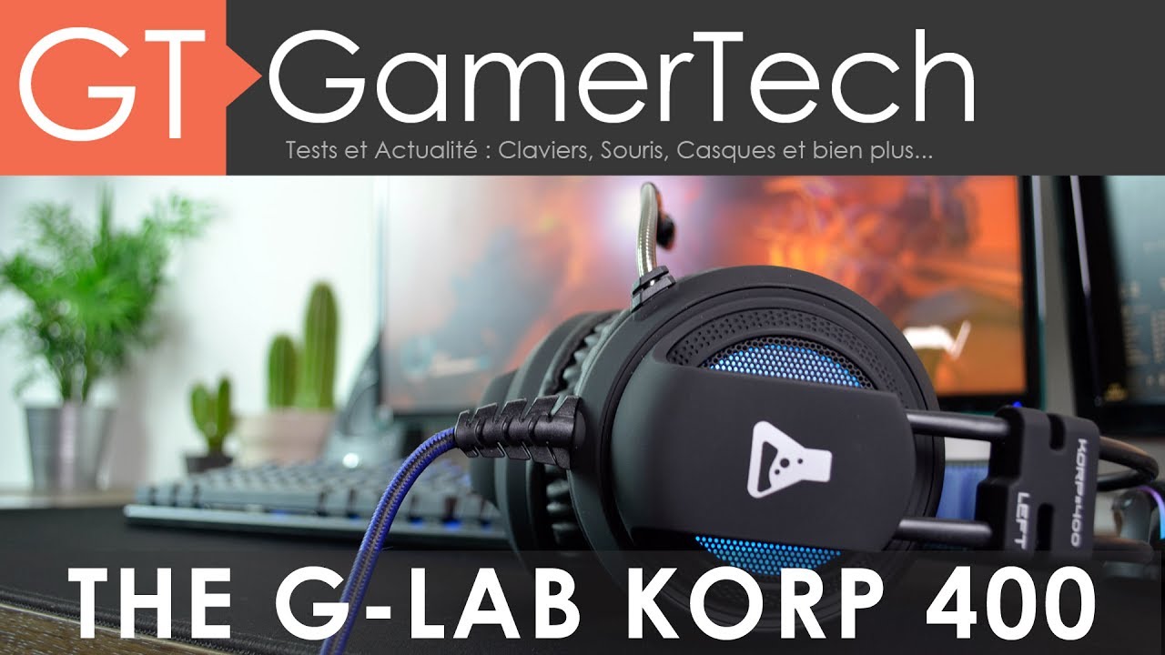 Casque pour console The G-lab Casque Gaming sans fil Korp