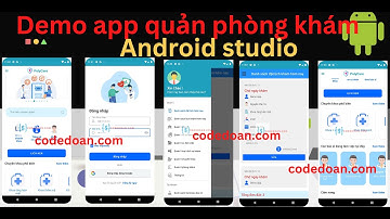 Dự án một - App quản lý phòng khám bệnh csdl sqlite + firebase ngôn ngữ java