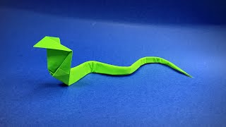 Origami Snake | How to make a Paper Snake | Origami Cobra