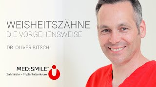 Weisheitszähne \/ Weisheitszahnentfernung - Die Vorgehensweise bei MED:SMILE (Dr. Oliver Bitsch)