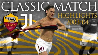 🤫... ROMA 4-0 JUVENTUS | CLASSIC MATCH HIGHLIGHTS 🟨🟥