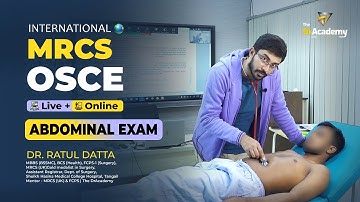 🎓 MRCS PART-B OSCE PREPARATION | ABDOMINAL EXAM 👨‍💻 INTERNATIONAL LIVE + ONLINE ❤️ THE DRACADEMY !