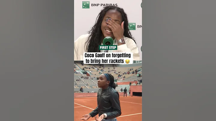 Coco might need her racket 😅