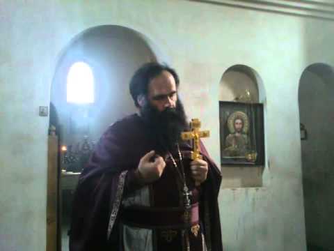 მამა ილია ჩიკვაიძის ქადაგება ქარელის წმინდა ნიკოლოზის ტაძარში.14 ნოემბერი 2015 წელი.