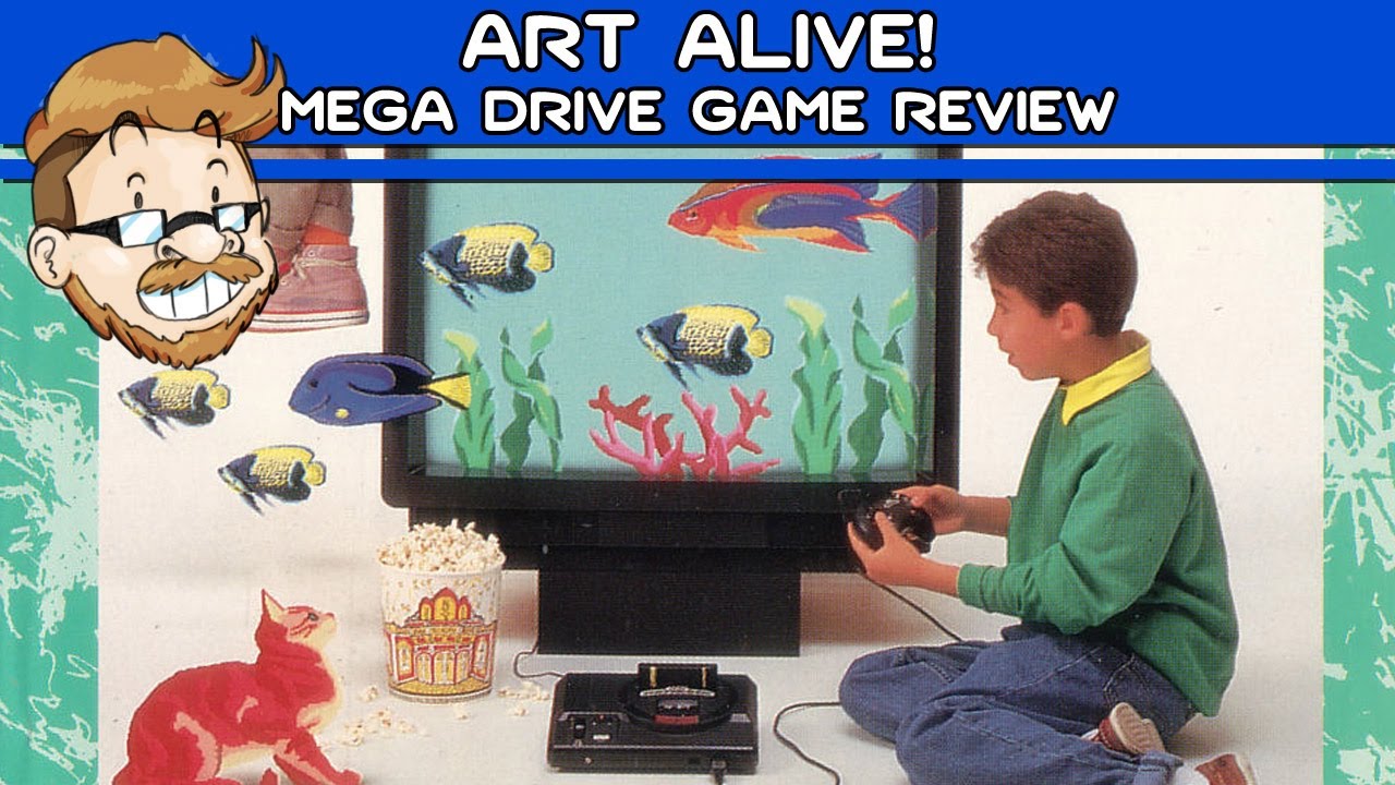 SEGA's Mario Paint!? Art Alive Review