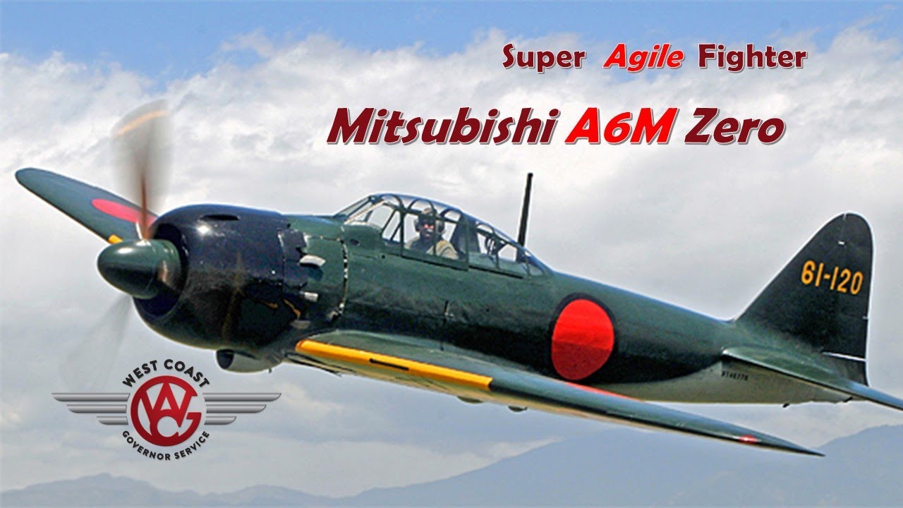 Super Agile Fighter - Mitsubishi A6M Zero - YouTube