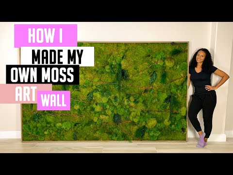 Video: Moss In The Interior (59 Photos): Stabilized Moss For An Apartment And Decorative Interior Living Moss, Design Of A Bathroom And Other Rooms With Moss