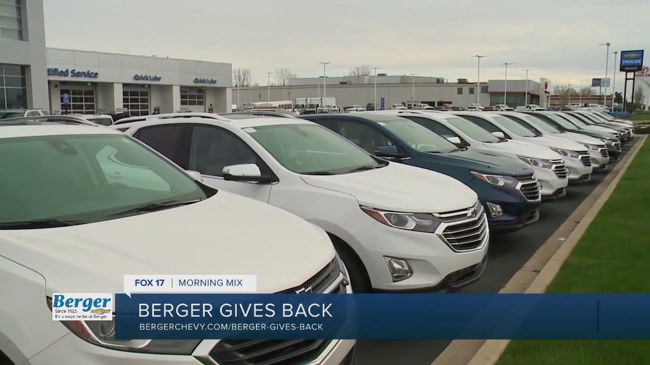 Berger Chevrolet Gives Back: Serving The Community Since 1925