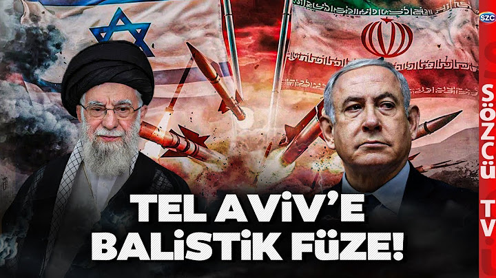 İran'dan İsrail'e Balistik Füze! Netanyahu'nun Uykularını Kaçıran Operasyon!