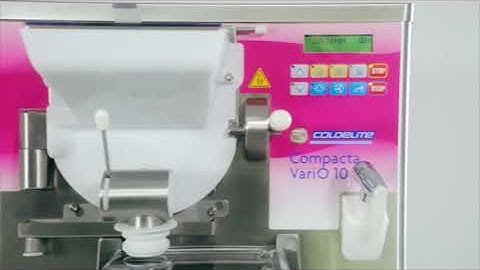 Multifunction Batch Freezer for Gelato