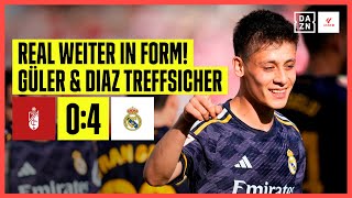 Brahim und Güler haben Bock! Reals zweiter Anzug sitzt auch: Granada - Real Madrid | LaLiga | DAZN