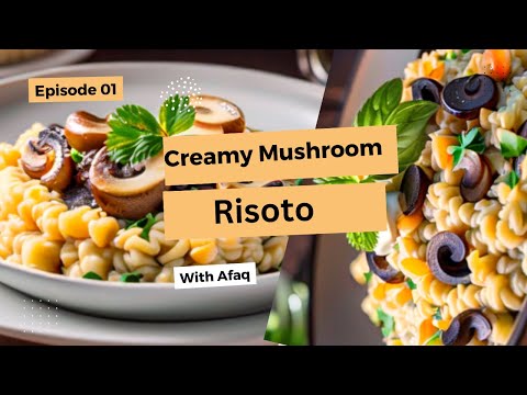 Master the Art of Creamy Mushroom Risotto #mushroomrisotto   #cookingtutorial