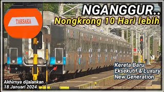 Kereta BARU kok NGANGGUR | Rangkaian Eksekutif New Generation Luxury Gen 3 KA TAKSAKA di Lempuyangan