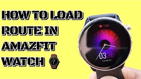 How to Load route / Map into Amazfit watch - #trex2 #falcon #GTR4 #GTS4