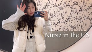 Nurse Vlog/Apple Vision Pro Demo/Med-Surg unit/ Orientation/Living in NYC