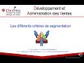 Critres de segmentation premire partie 12