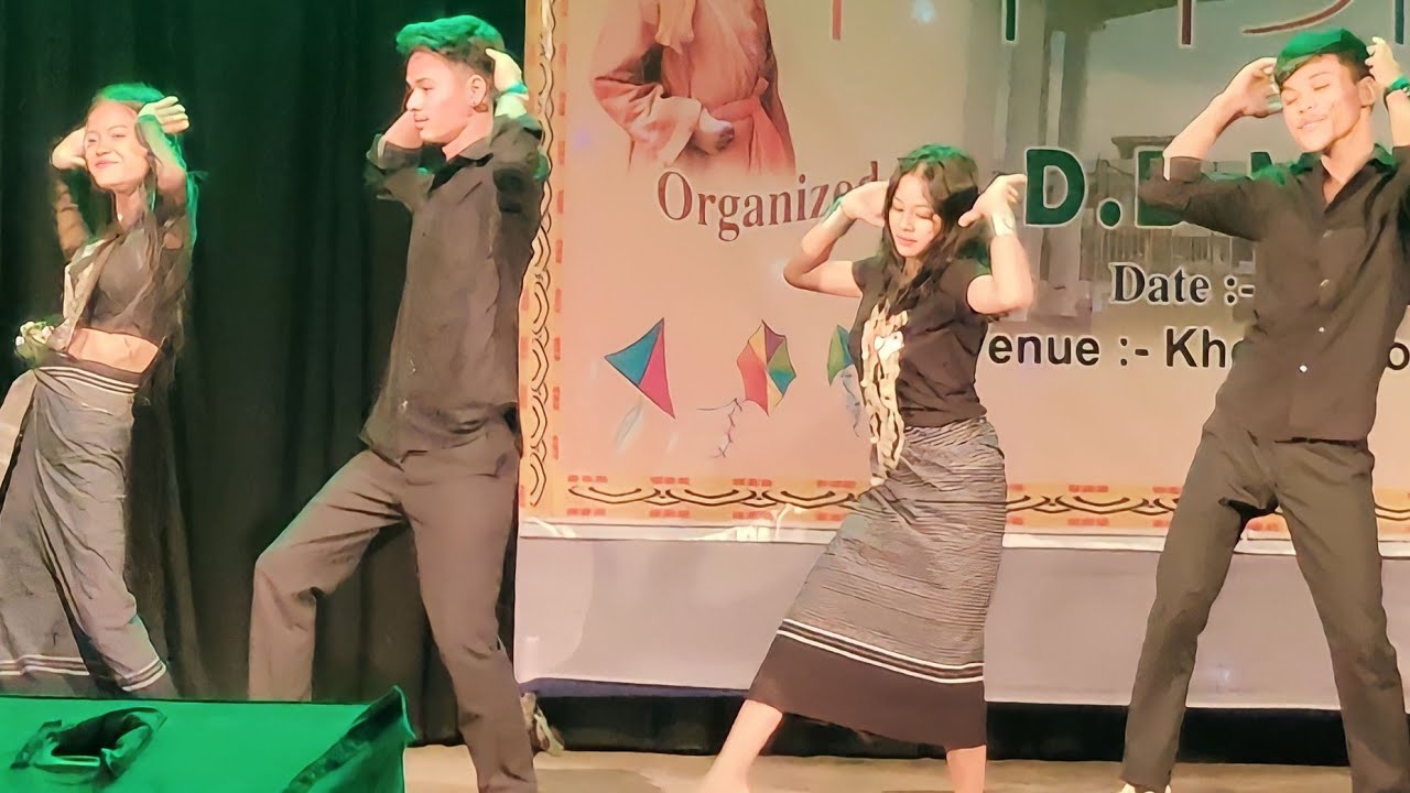 Khundruphui  DDMC College Student Dance Performance 2023  At Khowai Town Hall