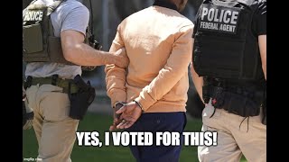 ICE agents wait in the hallways of immigration courts across the nation to arrest illegals!!!