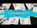 DAILY SHEETS PLAN WITH ME WEEK 19