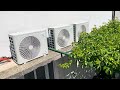 (off) 3 azuri air conditioner outdoor units