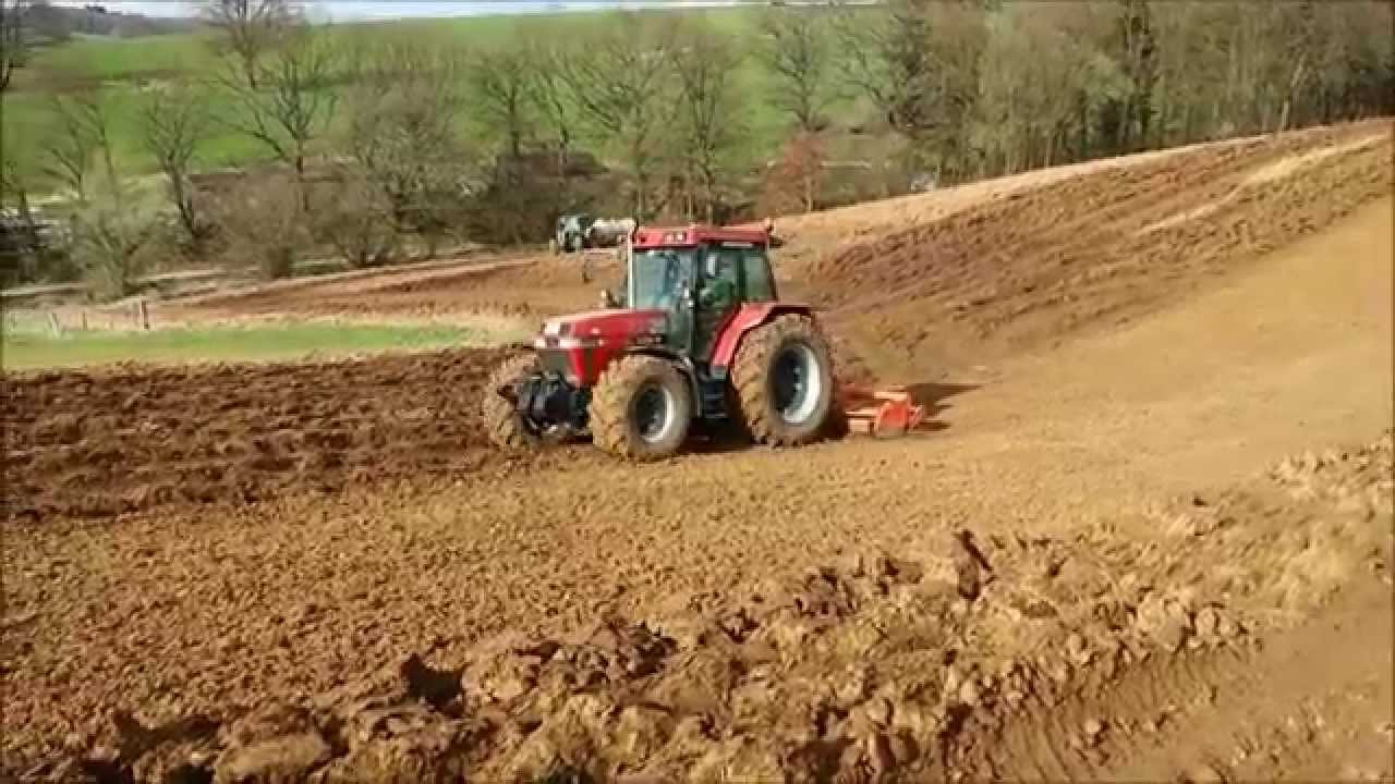 Kreiseln 2015 mit Case Maxxtrac 5150