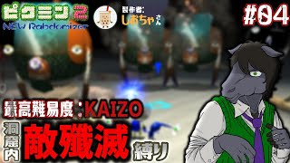 【ピクミン2 New Randomizer】洞窟内敵殲滅縛りに挑戦： 04【EquuStream V#445】