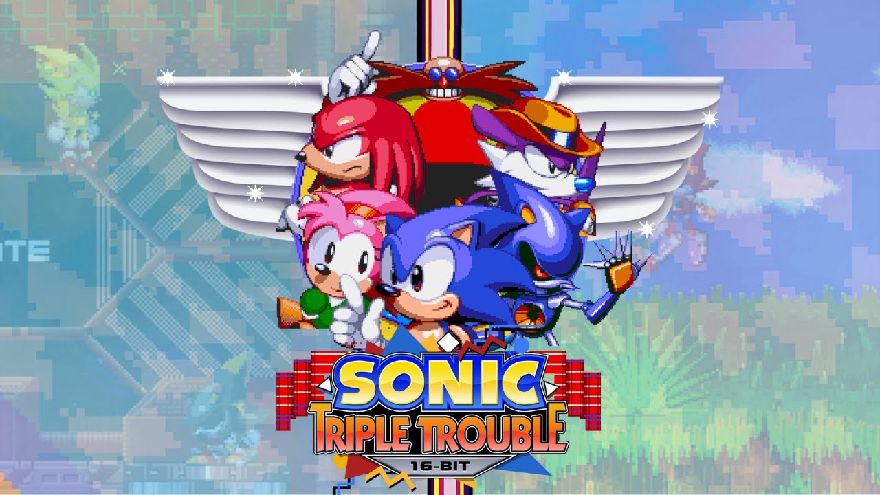 100% Complete Save File [Sonic Triple Trouble 16 bit] [Mods]