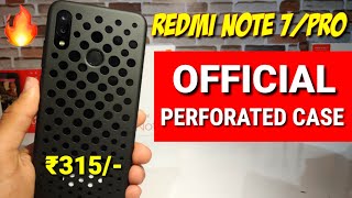 Redmi note 7 & Redmi Note 7 Pro Original Case | Redmi Note 7 Pro Perforated cover case 349 rupees