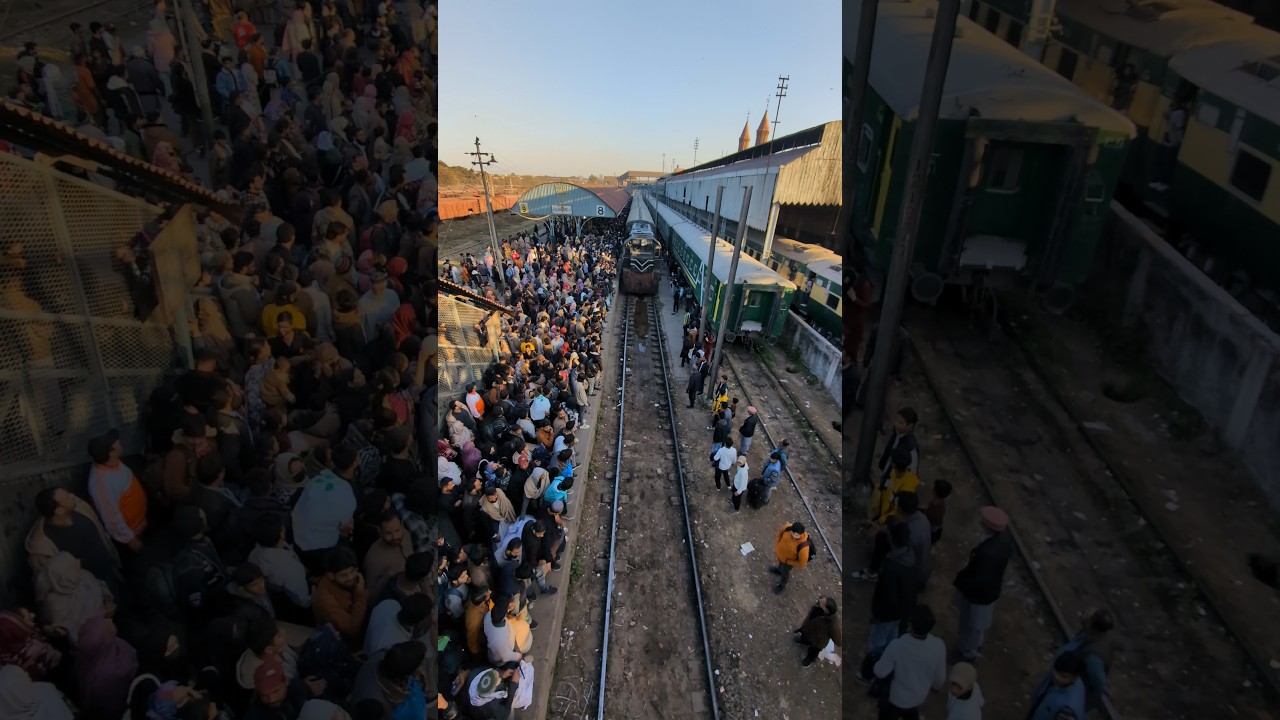 LOOK AT THIS CROWD 😮 