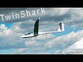 This new doubleseater is gorgeous  flying twinshark sailplane