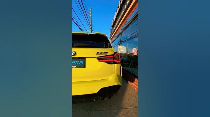 🤩ALL NEW 2022 BMW X3M COMPETITION YELLOW🔥