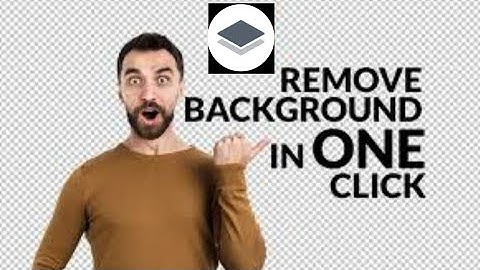 How to remove image background one click