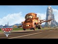 😮 Mater Learns How to Fly! | Cars Toons | Disney Kids
