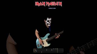 Invaders - Iron Maiden | 3 | #shorts  #ironmaiden  #ironmaidencover #basscover #bassplayer  #guitar