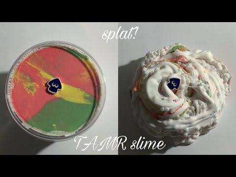 《ASMR》splat! TAMR slime 《スライムレビュー slime 슬라임 》