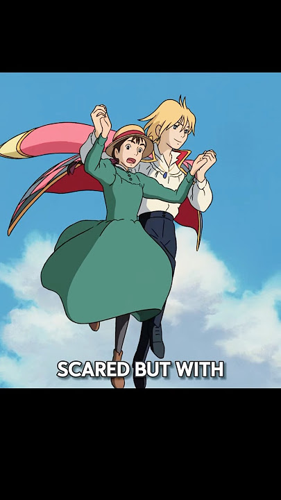 The girl was turned into an old woman by a witch.