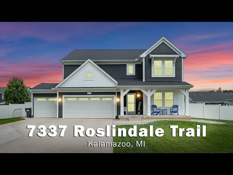 7337 Roslindale Trail, Kalamazoo, MI home video tour