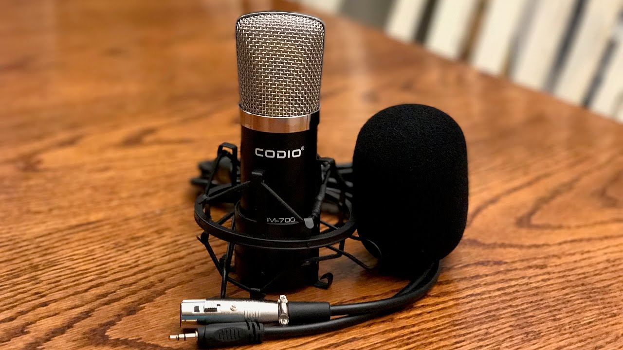 Professional Studio  Microphone by Codio YouTube
