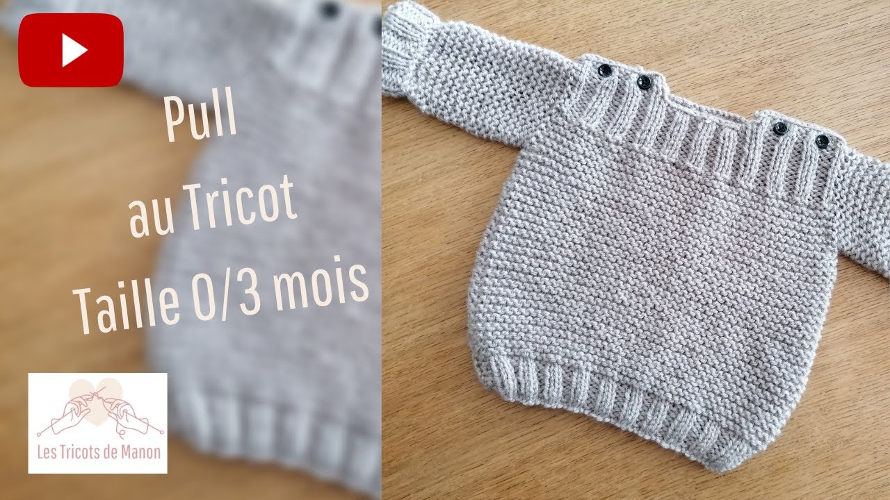 gilet naissance tricot facile