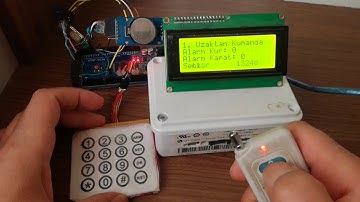 Arduino kablosuz alarm sistemi