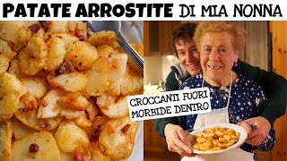 PATATE ARROSTITE buonissime, croccanti fuori, morbide dentro - RICETTA di MIA NONNA |Davide Zambelli