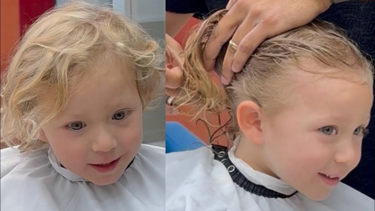 Corte de cabello para niño con estilo #haircut 