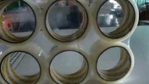 Fully automatic BOPP tape packing machine( labeling,packing and sealing) line