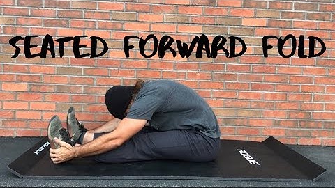 Seated Forward Fold - Beginner Hamstring Stretch (Video Tutorial)