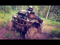 Грязная поездка до Гжели на двух Yamaha Grizzly 700