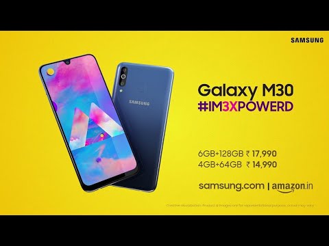 Samsung Galaxy M30 Official Trailer | #IM3XPOWERD