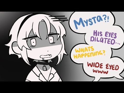 mysta eats wasabi and freaking dies.